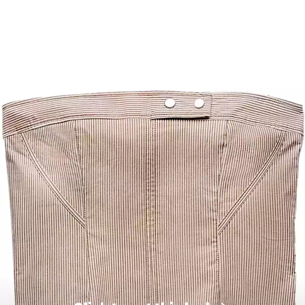 New ZARA Stripe Bandeau Top - Picture 4 of 9